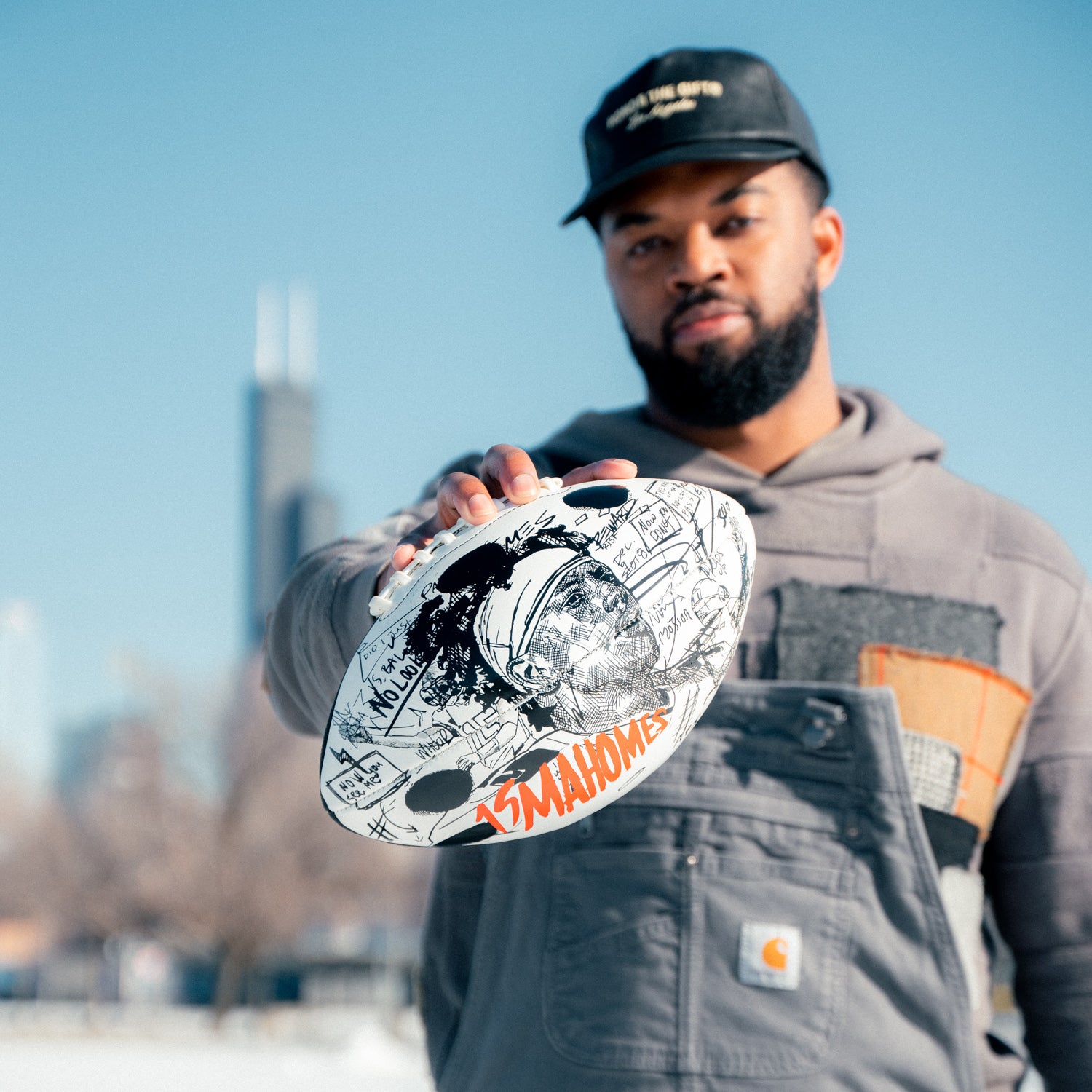 PATRICK MAHOMES OFFICIAL COLLECTIBLE FOOTBALL - Westside Storey