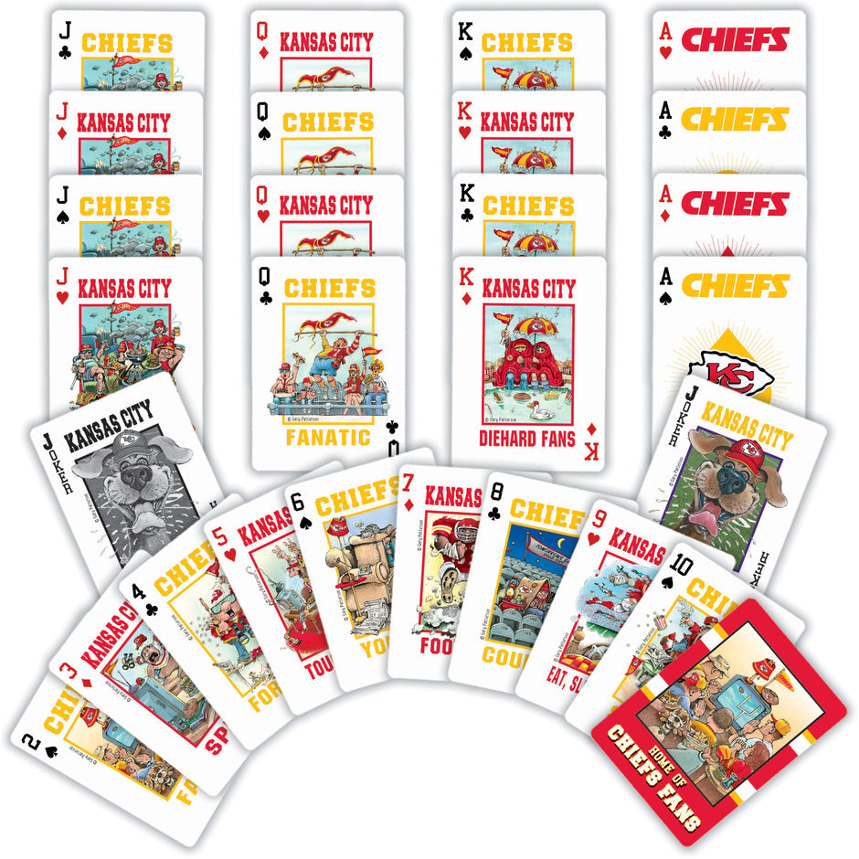 MASTERPIECES | KC CHIEFS PLAYING CARDS - Westside Storey