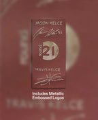 JASON AND TRAVIS KELCE OFFICIAL REPLICA COLLECTIBLE FOOTBALL - Westside Storey