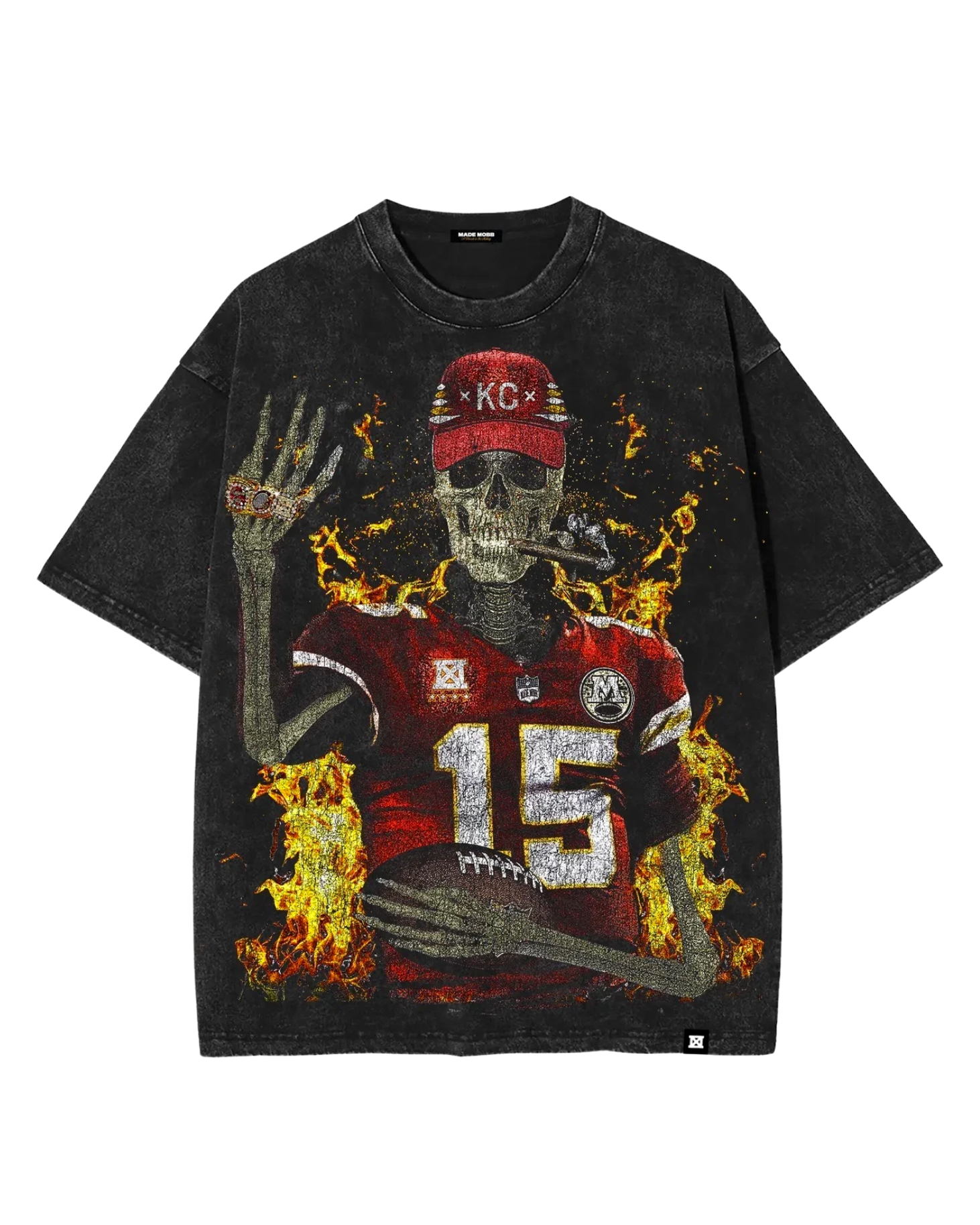 MADE MOBB | KC REAPER TEE - BLACK Made Mobb