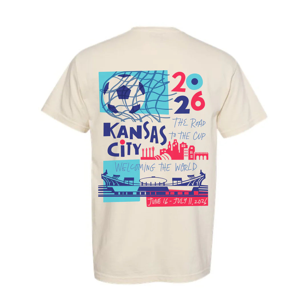 AMPERSAND | THE ROAD TO THE CUP TEE - IVORY AMPERSAND
