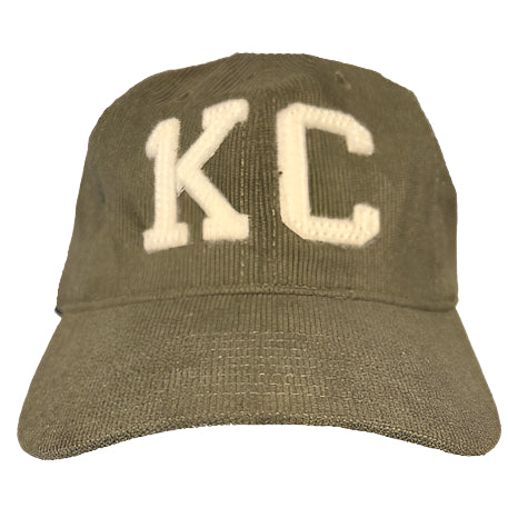 1KC | CORDUROY BASEBALL HAT - OLIVE