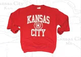 1KC | THE VARSITY 2.0 CREW FLEECE - RED 1KC