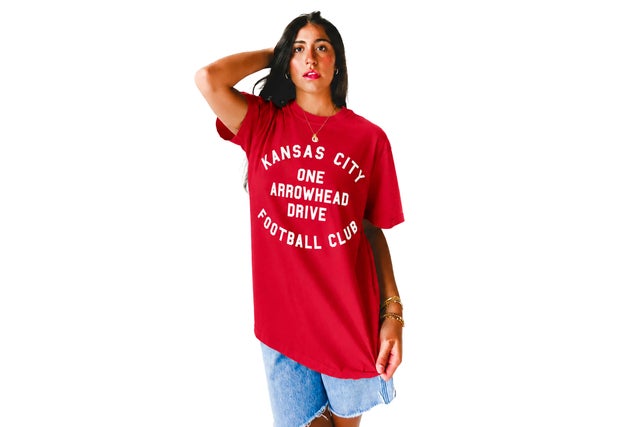 1KC | KANSAS CITY STADIUM TEE - RED 1KC