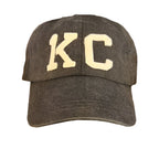 1KC | DISTRESSED BASEBALL HAT - PIGMENT DYED BLACK - Westside Storey