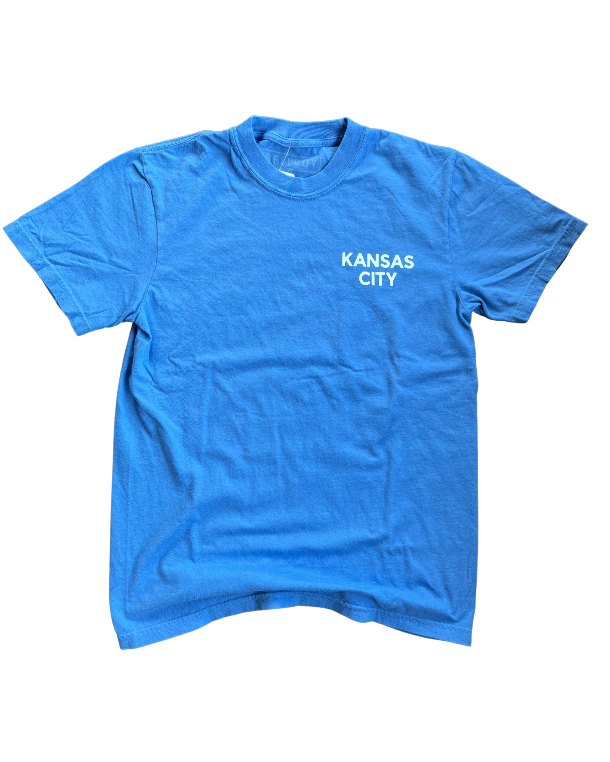 BELLBOY | SIMPLE KC T-SHIRT - BLUE LAGOON Bellboy Apparel