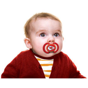 MASTERPIECES | KC CHIEFS PACIFIER- 2 PACK - Westside Storey