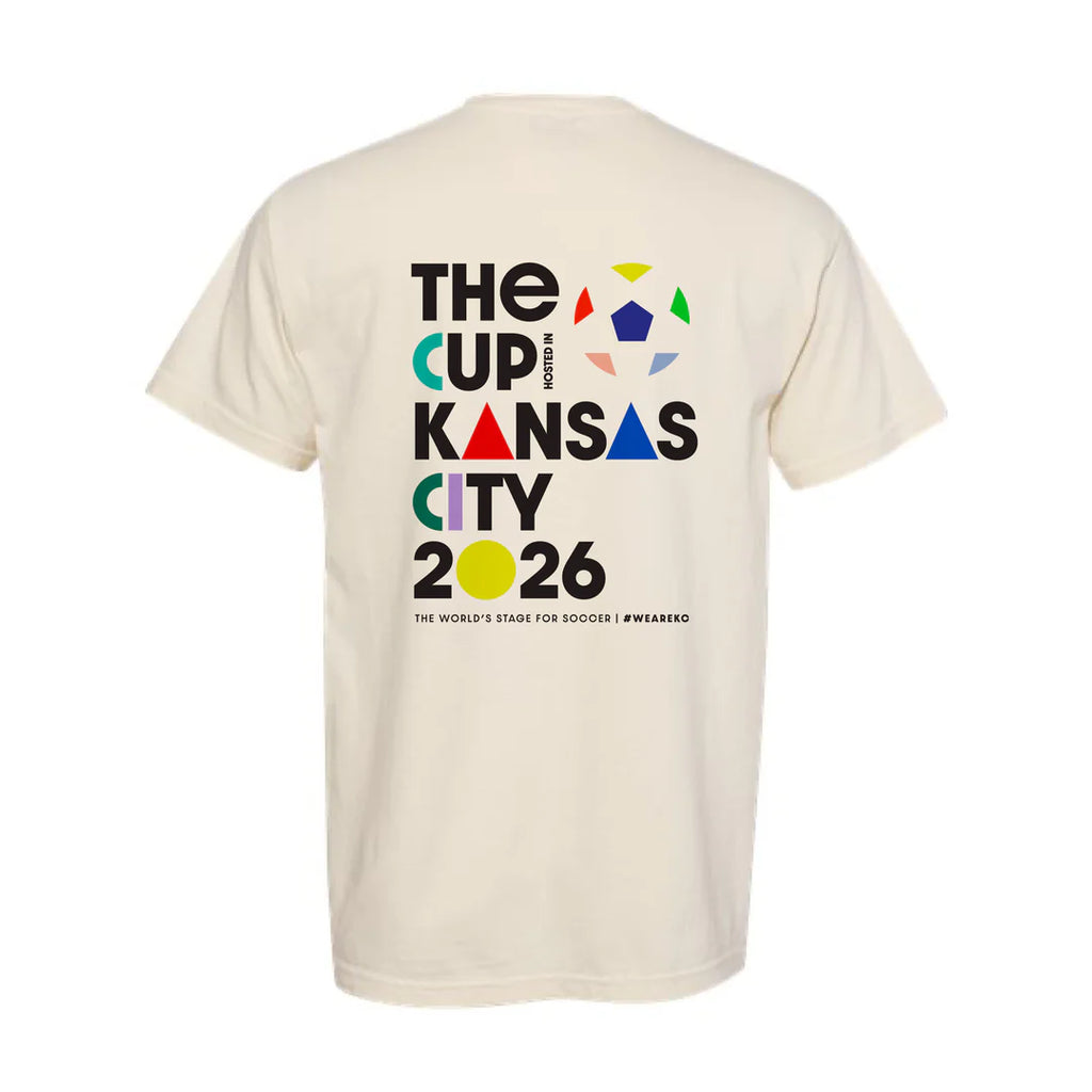 AMPERSAND | THE WORLD'S STAGE TEE - IVORY AMPERSAND