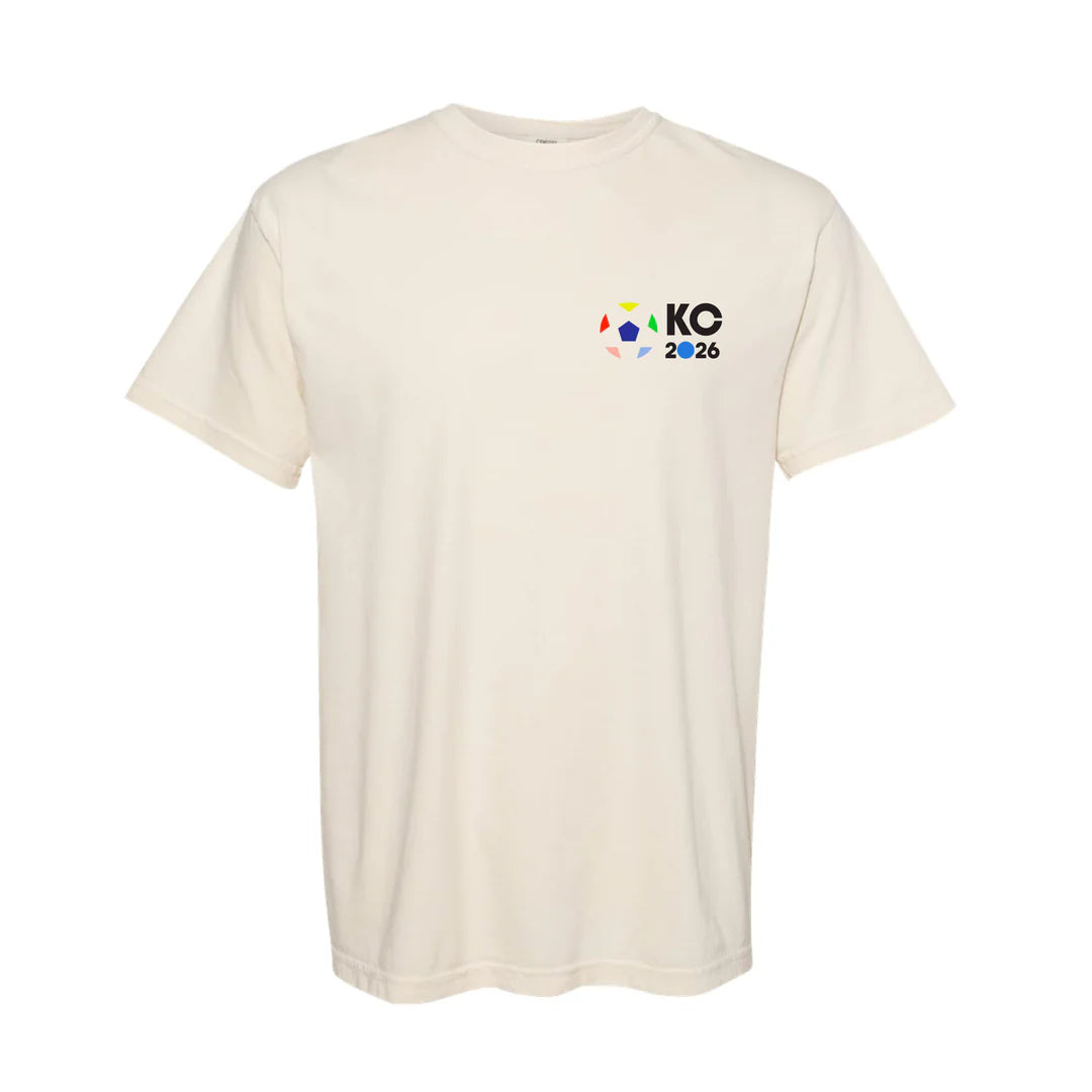 AMPERSAND | THE WORLD'S STAGE TEE - IVORY AMPERSAND
