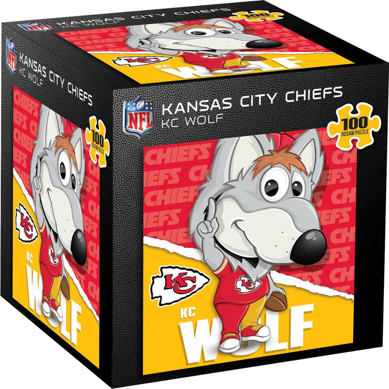 MASTERPIECES | KC CHIEFS WOLF MASCOT - PUZZLE