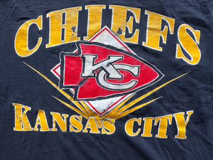 WESTSIDE STOREY VINTAGE | VINTAGE 80S CHIEFS LOGO TEE - Westside Storey