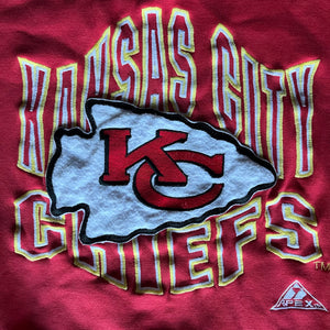 WESTSIDE STOREY VINTAGE | VINTAGE 90S CHIEFS APEX SWEATSHIRT - Westside Storey