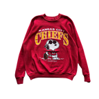 WESTSIDE STOREY VINTAGE | VINTAGE 90S CHIEFS SNOOPY SWEATSHIRT - Westside Storey