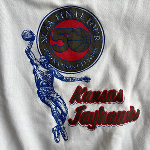 WESTSIDE STOREY VINTAGE | VINTAGE 1988 KU FINAL FOUR KANSAS JAYHAWKS SWEATSHIRT - Westside Storey