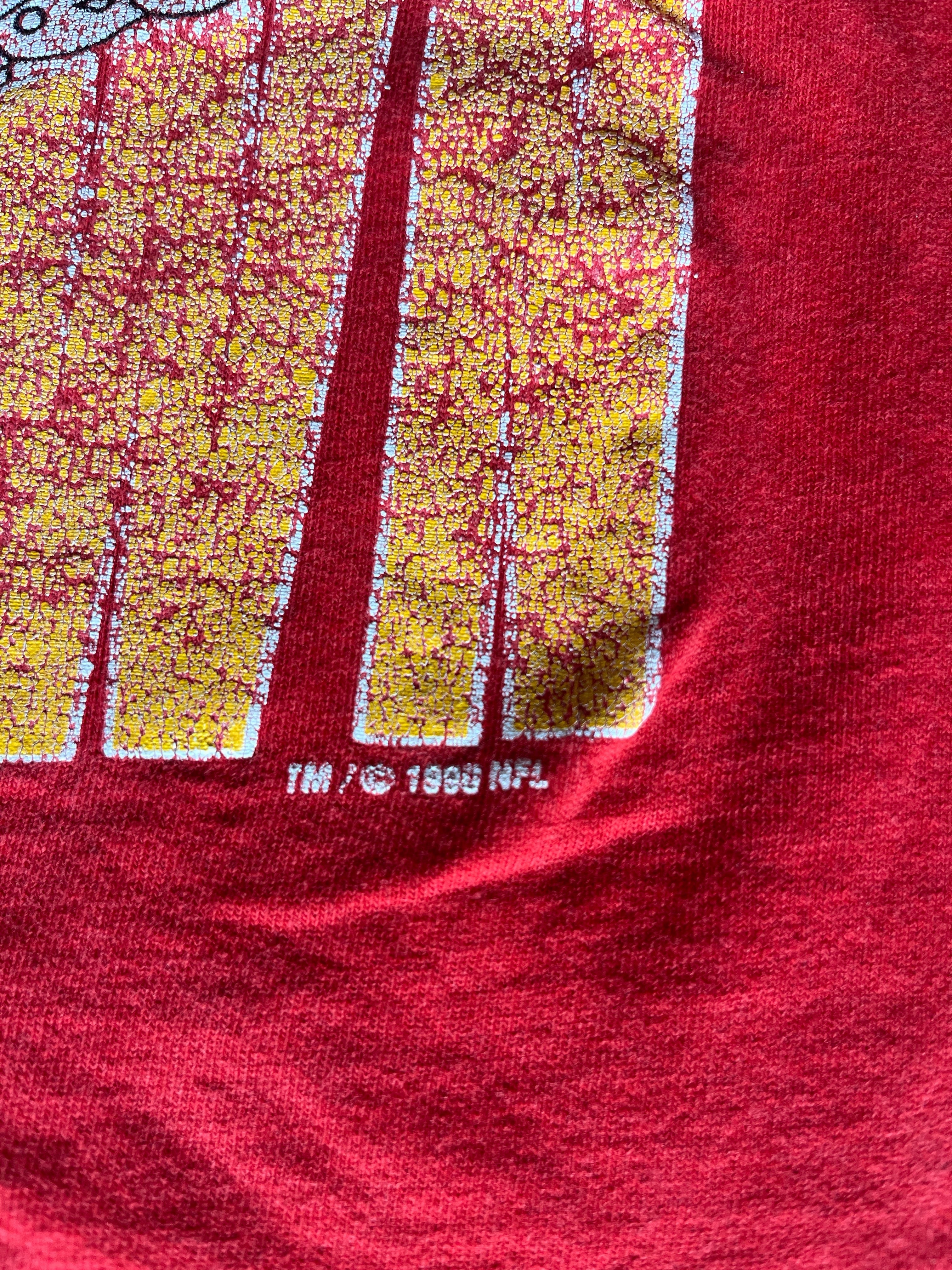 WESTSIDE STOREY VINTAGE | VINTAGE 90S TAZ TOUCHDOWN CHIEFS TEE - Westside Storey