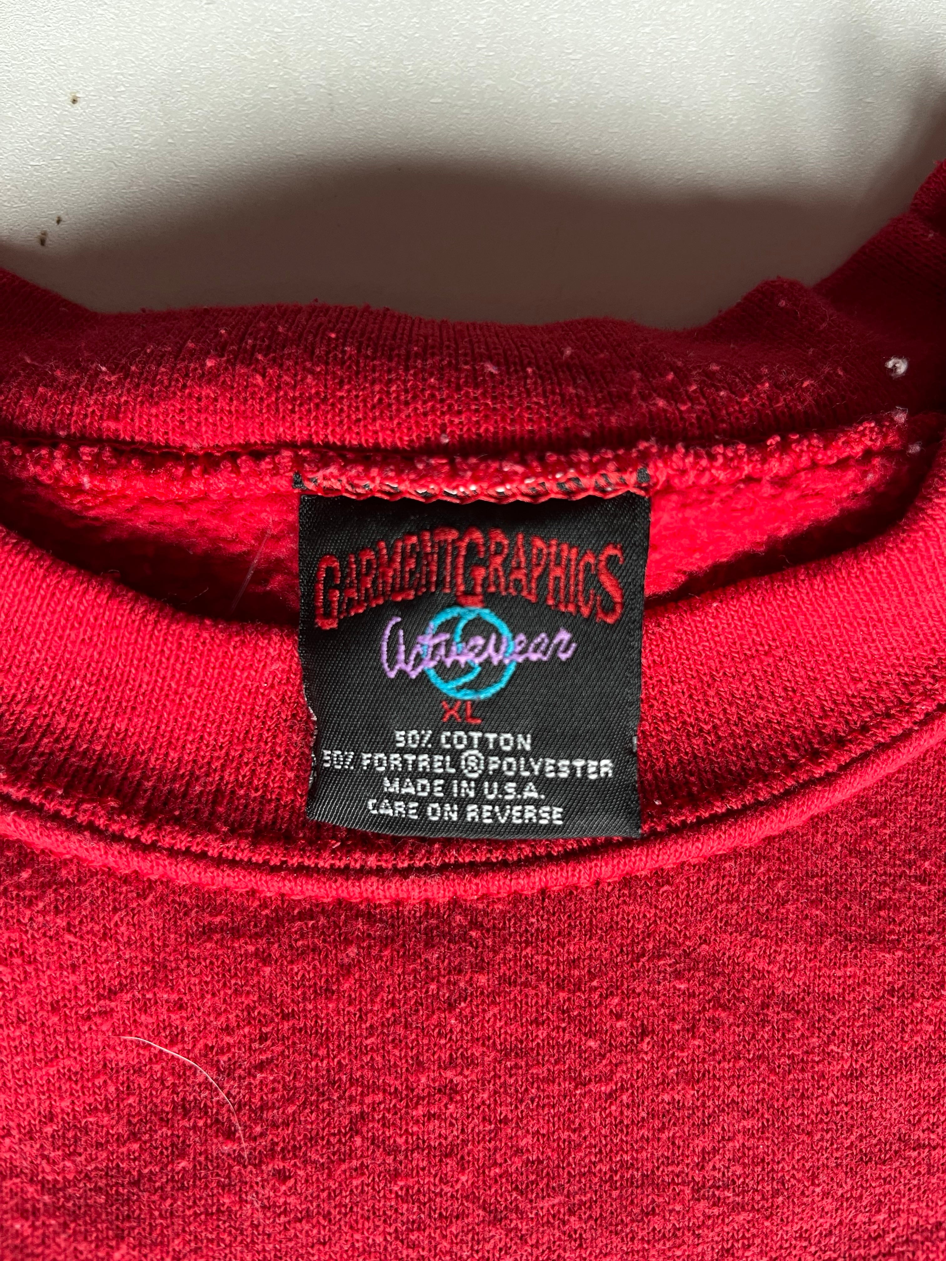 WESTSIDE STOREY VINTAGE | VINTAGE 90S SYLVESTER CAT CHIEFS SWEATSHIRT - Westside Storey