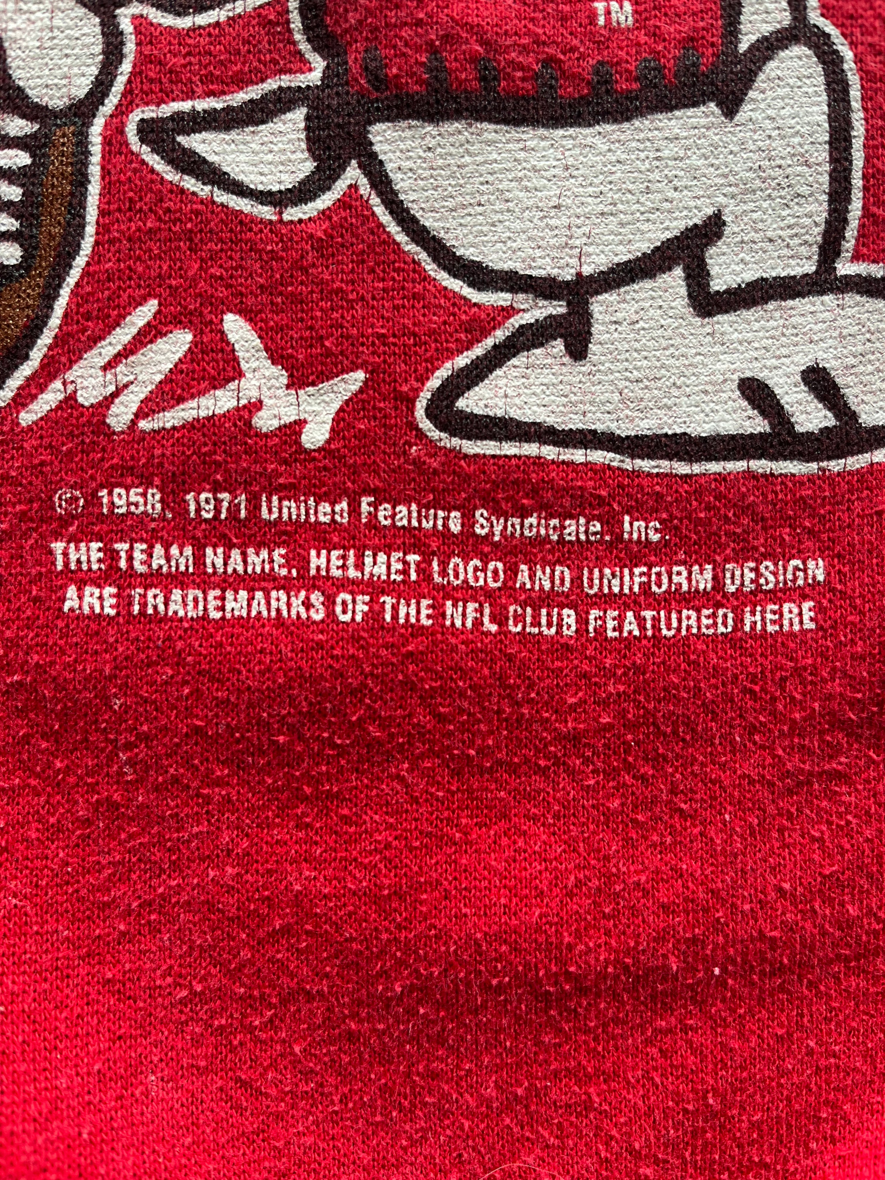 WESTSIDE STOREY VINTAGE | VINTAGE 90S CHIEFS SNOOPY SWEATSHIRT - Westside Storey