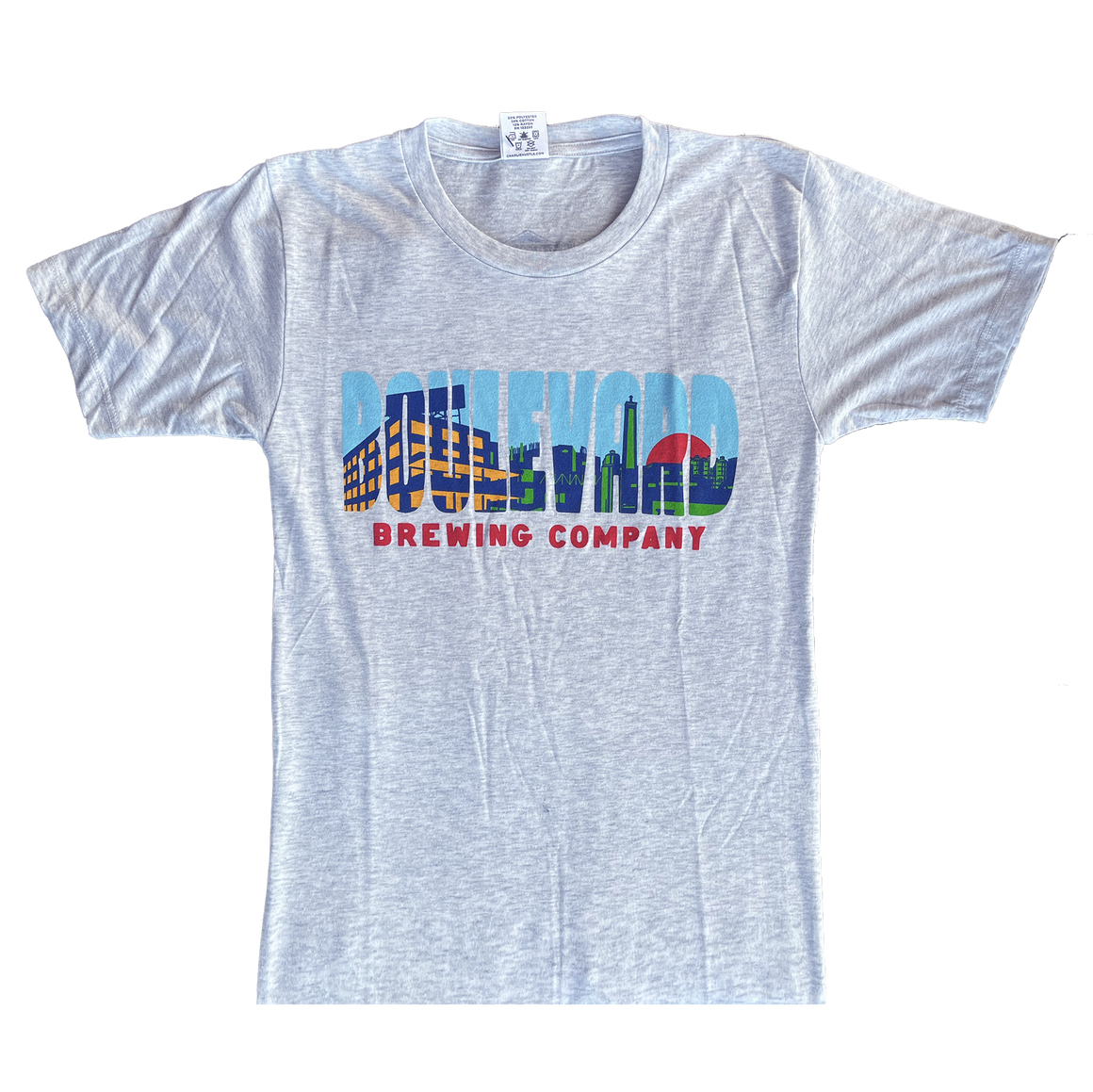 CHARLIE HUSTLE | BOULEVARD BREWING CO SKYSCRAPER  T-SHIRT