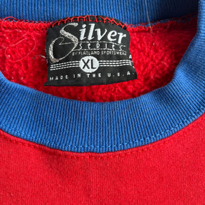WESTSIDE STOREY VINTAGE | VINTAGE KANSAS 90S KU JAYHAWKS COLOR BLOCK SWEATSHIRT - Westside Storey