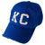 1KC | DISTRESSED BASEBALL HAT - ROYAL BLUE - Westside Storey
