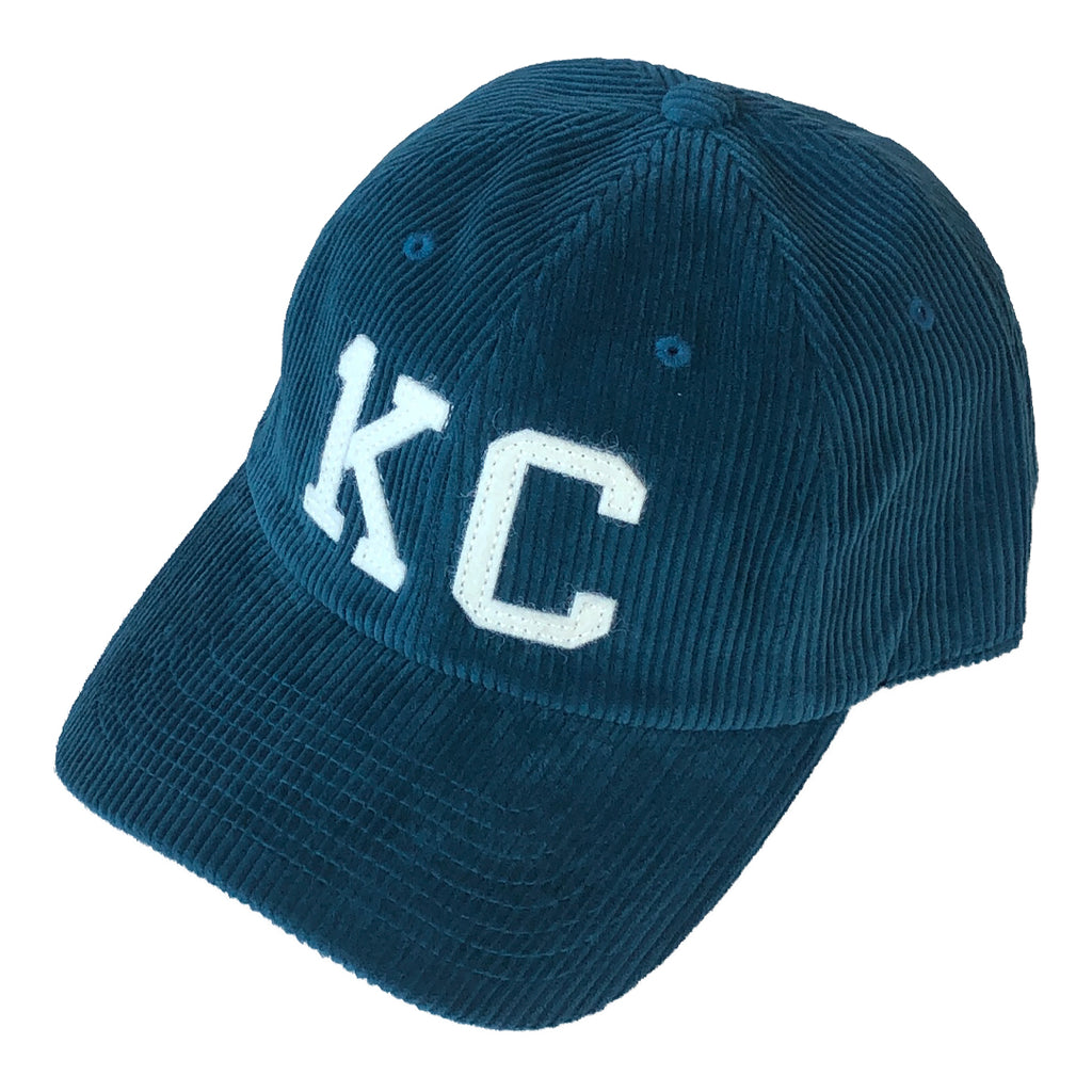 1KC | CORDUROY BASEBALL HAT - TURQUOISE - Westside Storey