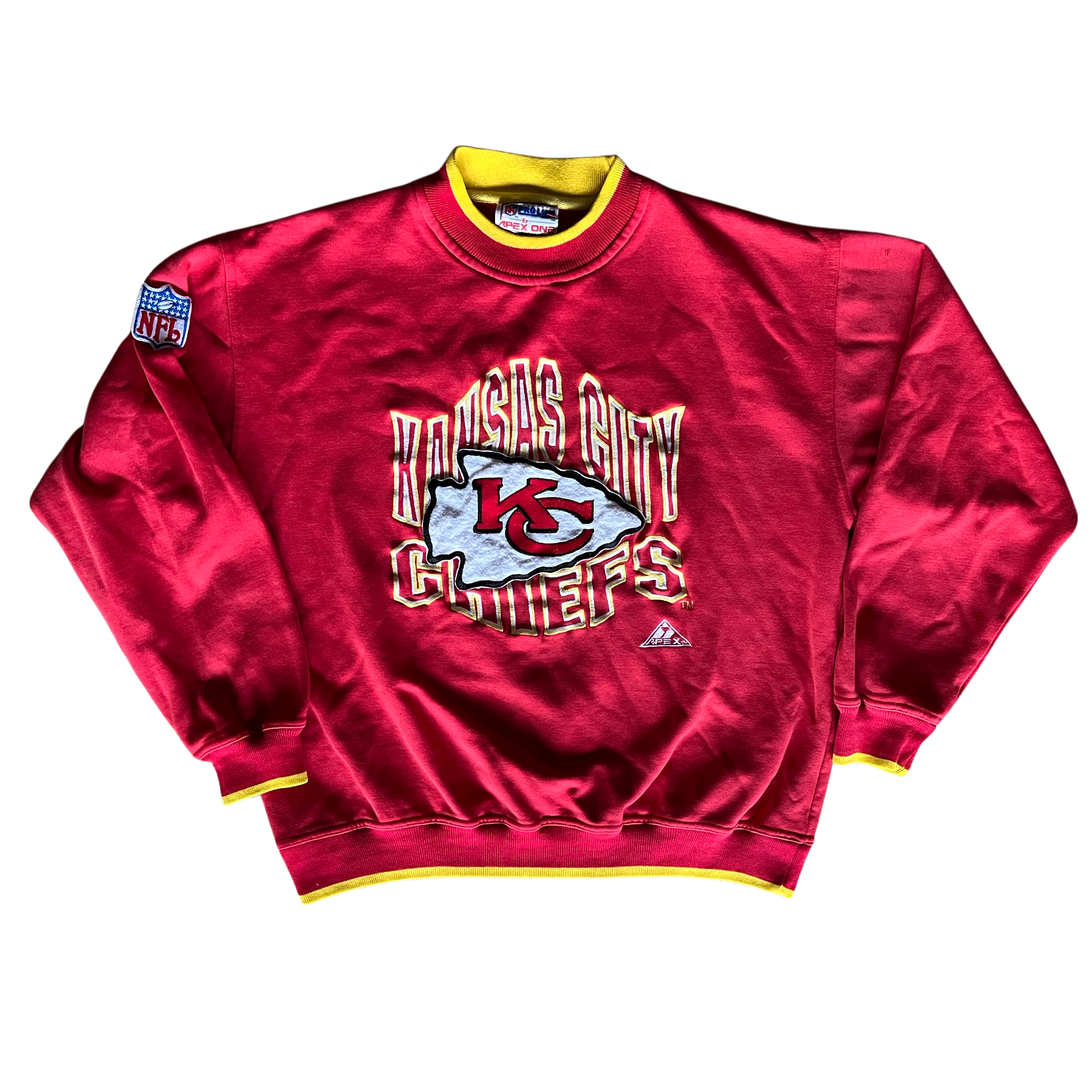 WESTSIDE STOREY VINTAGE | VINTAGE 90S CHIEFS APEX SWEATSHIRT - Westside Storey