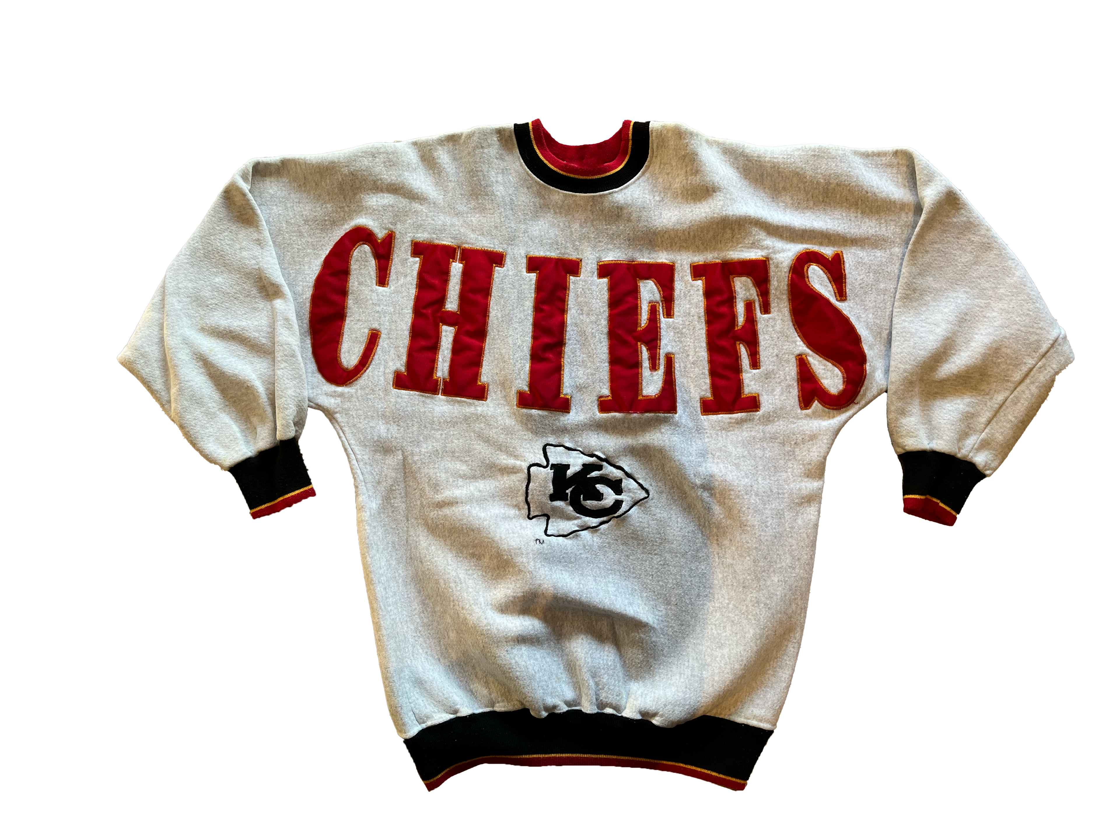 WESTSIDE STOREY VINTAGE | VINTAGE LEGENDS RARE LARGE SPELLOUT CHIEFS SWEATSHIRT - Westside Storey