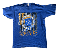 WESTSIDE STOREY VINTAGE  VINTAGE NUTMEG ROYALS CREST TEE - Westside Storey