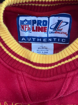 WESTSIDE STOREY VINTAGE | VINTAGE 90S CHIEFS PROLINE DETAILED SWEATSHIRT - Westside Storey