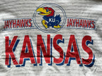 WESTSIDE STOREY VINTAGE | VINTAGE 90S KU JAYHAWKS STRIPED SHIRT - Westside Storey