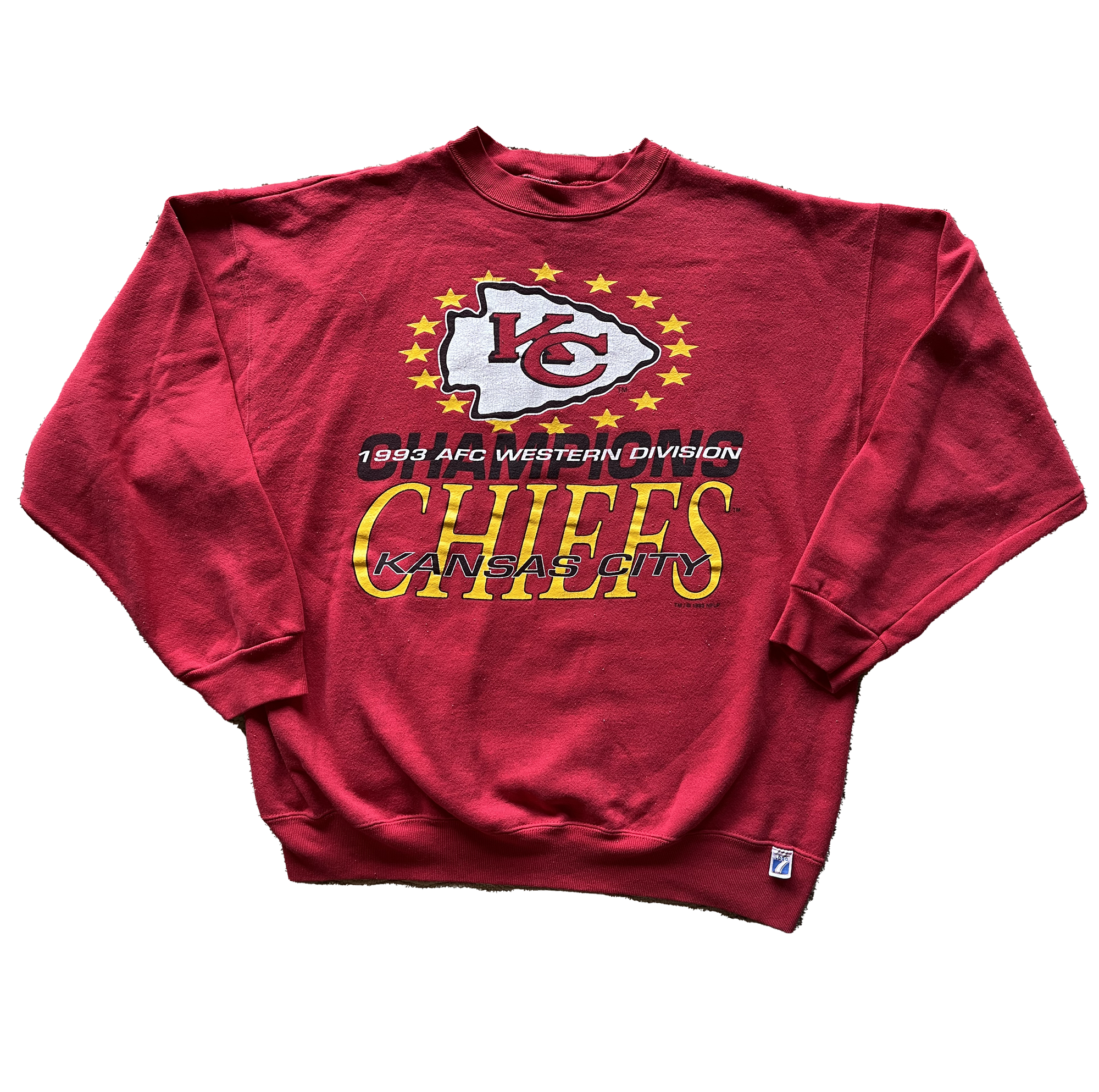 WESTSIDE STOREY VINTAGE | VINTAGE 93 CHIEFS SWEATSHIRT - Westside Storey
