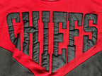 WESTSIDE STOREY VINTAGE | VINTAGE 90S LEGENDS STITCHED SPELLOUT CHIEFS SWEATSHIRT - Westside Storey