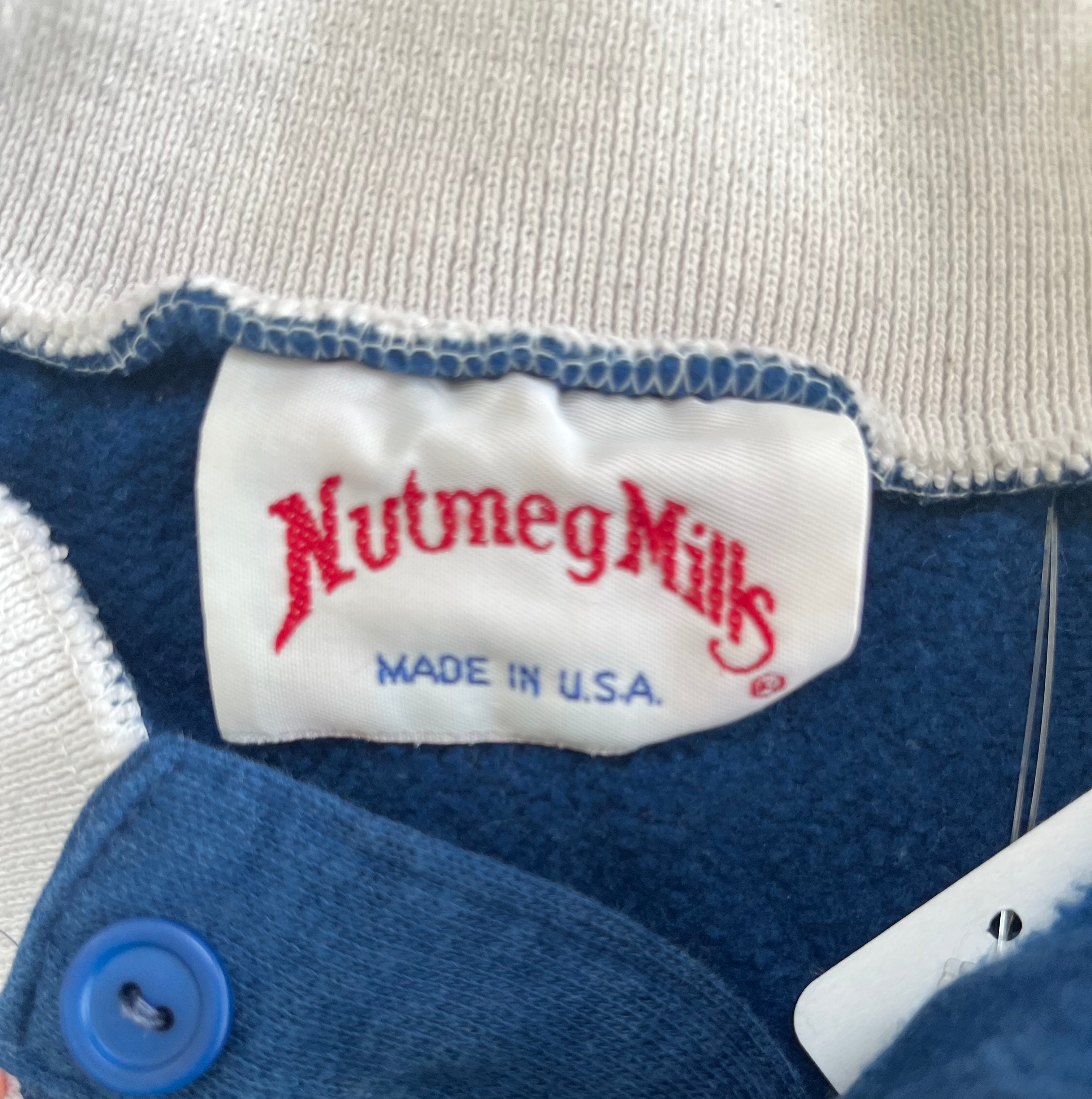 WESTSIDE STOREY VINTAGE | VINTAGE 80S KU JAYHAWKS NUTMEG POLO SWEATSHIRT- AS IS - Westside Storey