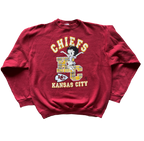 WESTSIDE STOREY VINTAGE | VINTAGE 90S BETTY BOOP CHIEFS SWEATSHIRT - Westside Storey