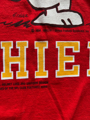 WESTSIDE STOREY VINTAGE | VINTAGE 90S SNOOPY JOE CHIEFS TEE - Westside Storey