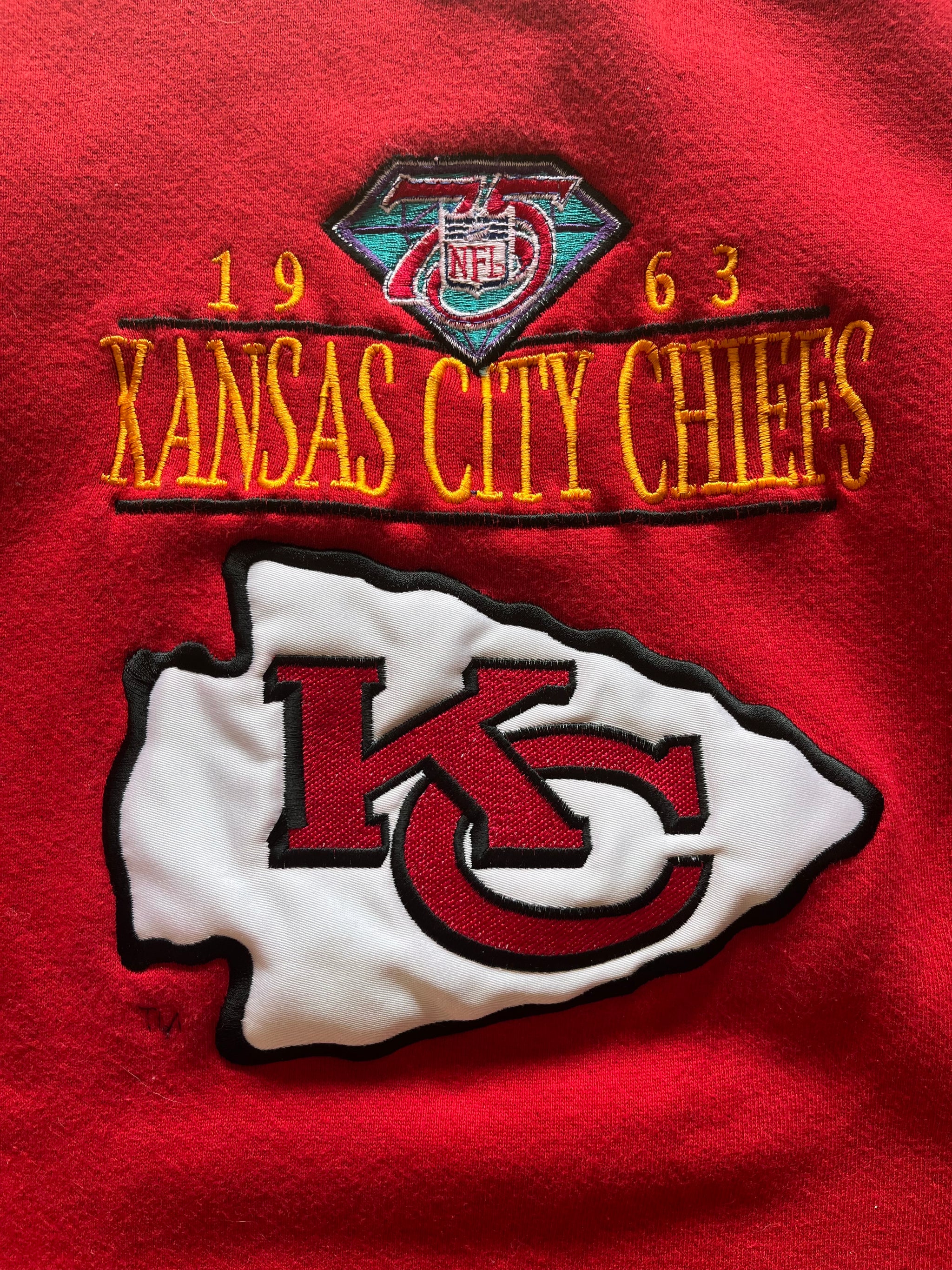 Kansas City Chiefs スウェット Women's Nike Tan Kansas City Chiefs Oversized Rewind