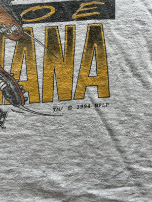WESTSIDE STOREY VINTAGE | VINTAGE 90S JOE MONTANA CARICATURE CHIEFS TEE - Westside Storey