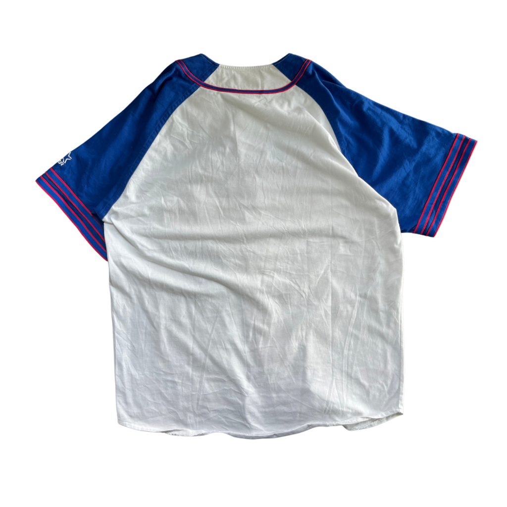 WESTSIDE STOREY VINTAGE | VINTAGE 90S KU JAYHAWKS STARTER BASEBALL JERSEY VERY RARE - Westside Storey