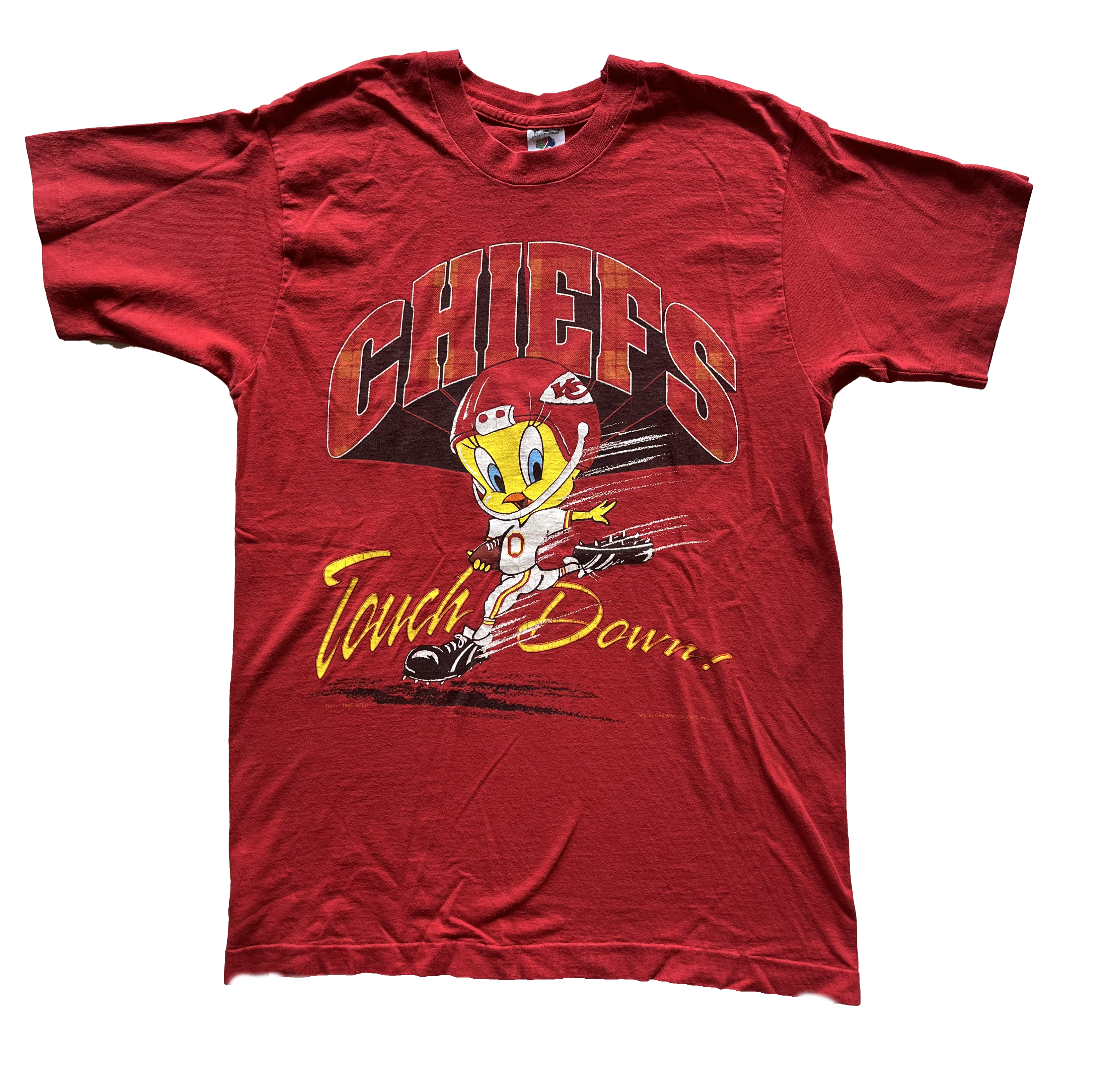 WESTSIDE STOREY VINTAGE | VINTAGE 90S TWEETY BIRD CHIEFS TEE - Westside Storey