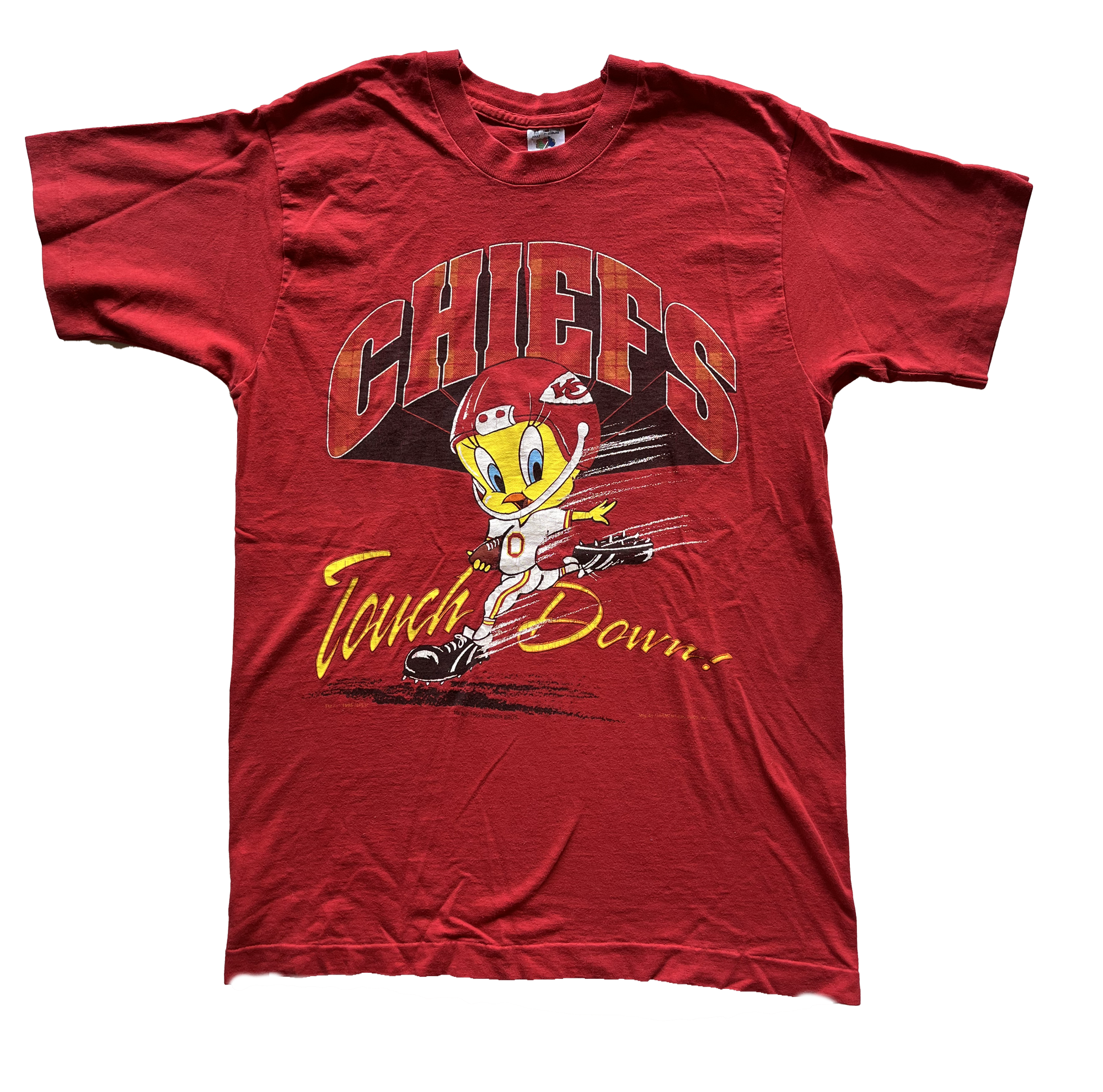 WESTSIDE STOREY VINTAGE | VINTAGE 90S TWEETY BIRD CHIEFS TEE - Westside Storey
