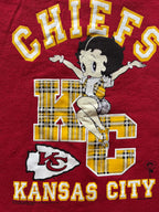 WESTSIDE STOREY VINTAGE | VINTAGE 90S BETTY BOOP CHIEFS SWEATSHIRT - Westside Storey
