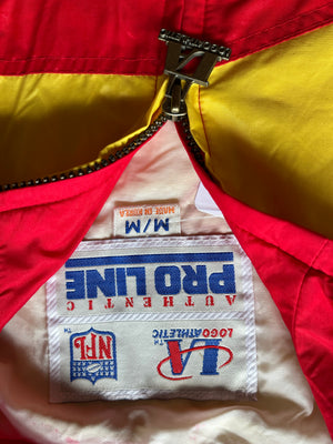 WESTSIDE STOREY VINTAGE | VINTAGE 90'S SHARKTOOTH CHIEFS WINDBREAKER JACKET - Westside Storey
