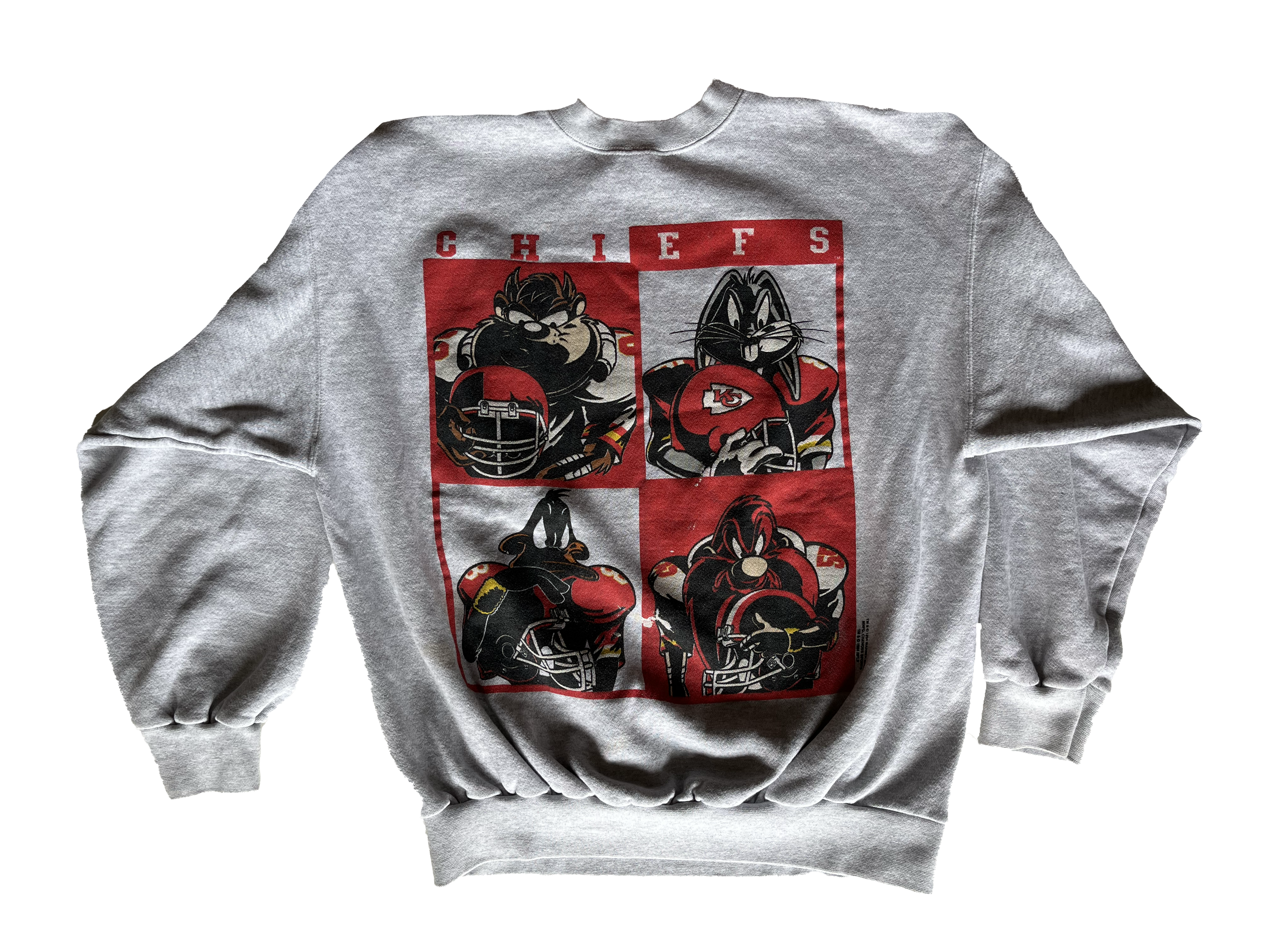 looney tunes スタジャン 11747391 goffa ポーカーズ WESTSIDE STOREY VINTAGE | VINTAGE 90S LOONEY TUNES BUGS/ TAZ