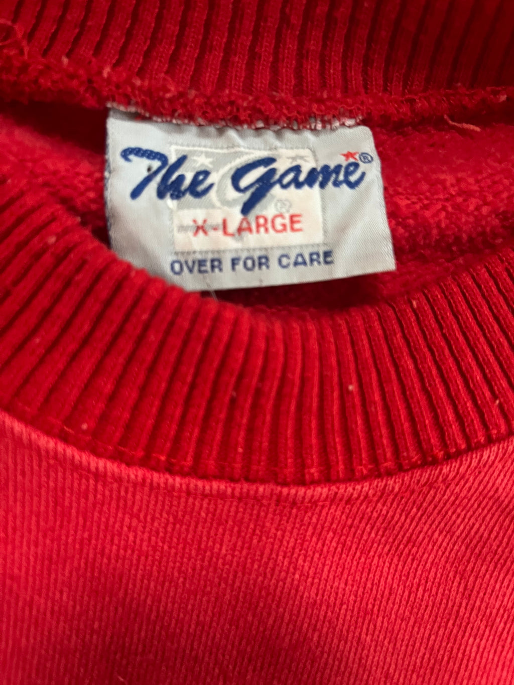WESTSIDE STOREY VINTAGE | VINTAGE CHIEFS 90S THE GAME COLOR BLOCK SWEATSHIRT - Westside Storey