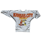 WESTSIDE STOREY VINTAGE | VINTAGE 90S CHIEFS GARFIELD SPELLOUT SWEATSHIRT - Westside Storey