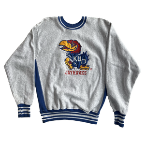 WESTSIDE STOREY VINTAGE | VINTAGE THICK LEGENDS KANSAS 90S KU JAYHAWKS SWEATSHIRT - Westside Storey