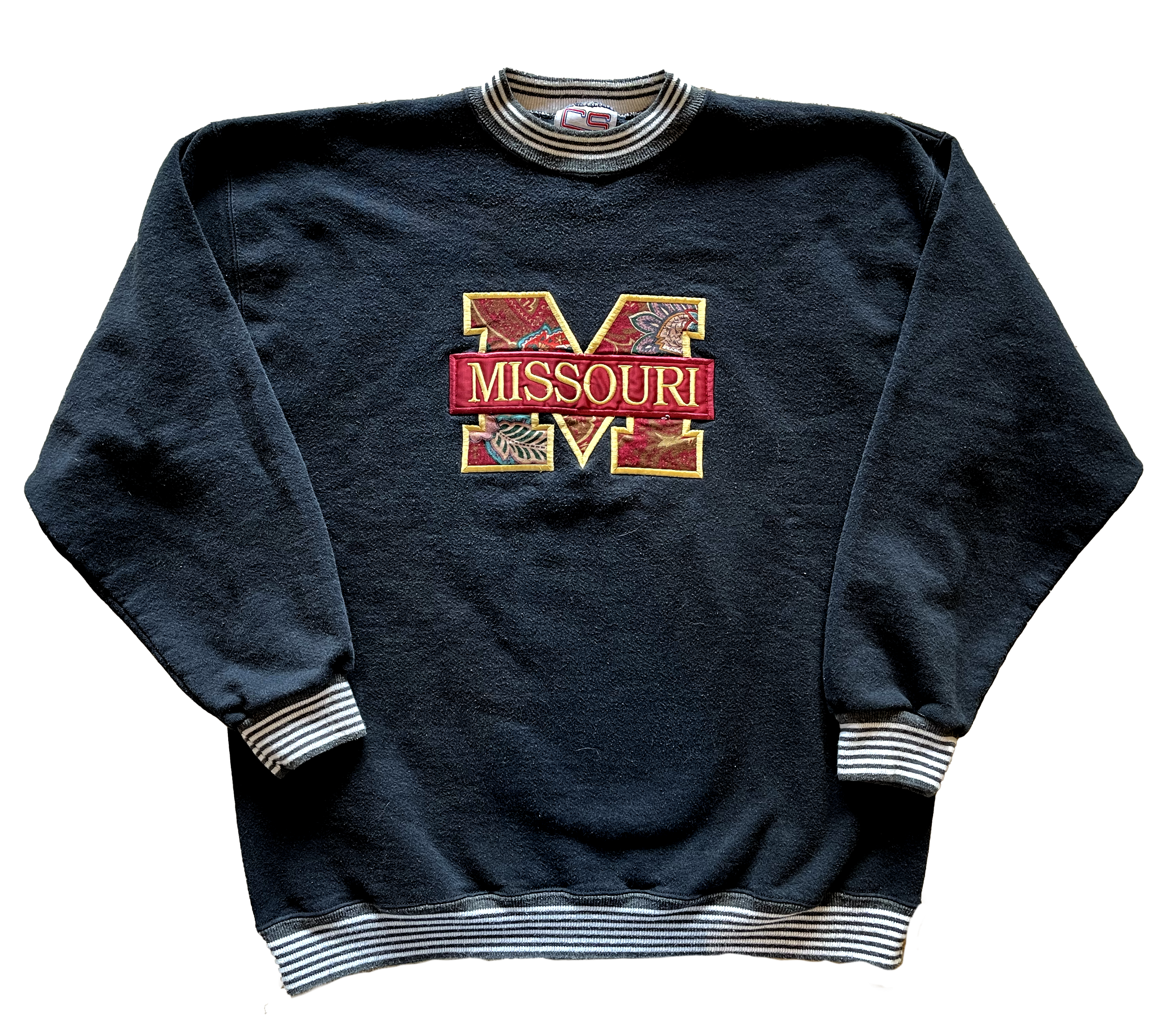 WESTSIDE STOREY VINTAGE | VINTAGE 90'S MU PAISLEY LETTERMAN