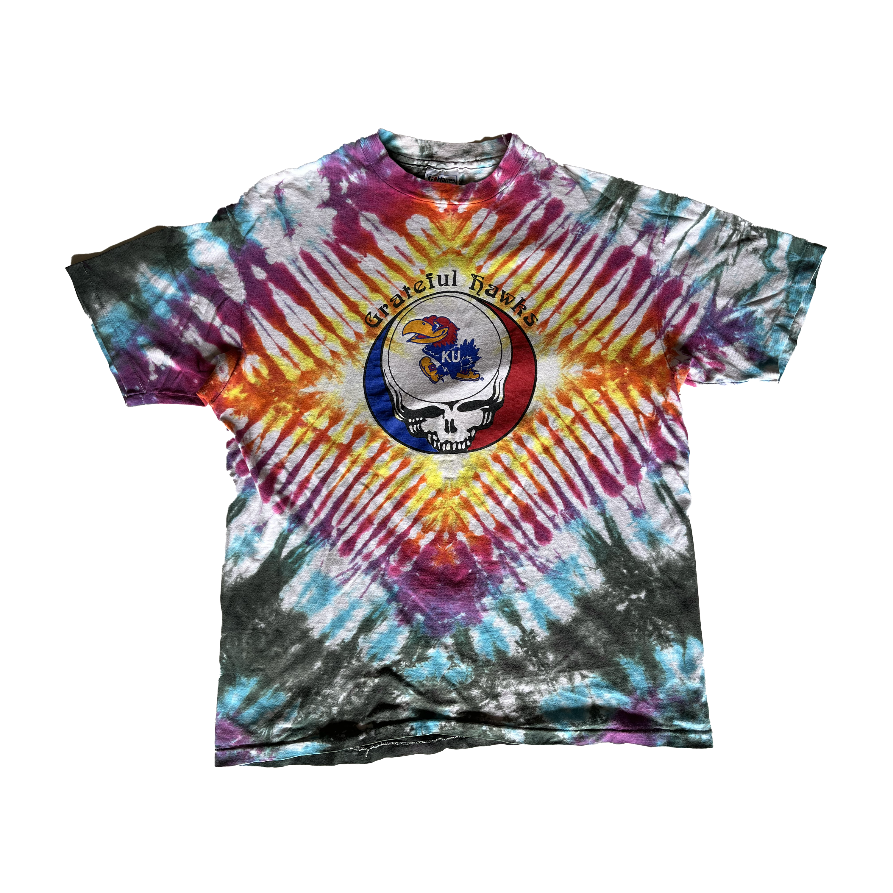 WESTSIDE STOREY VINTAGE | VINTAGE 90S KU JAYHAWKS RARE TIE DYE