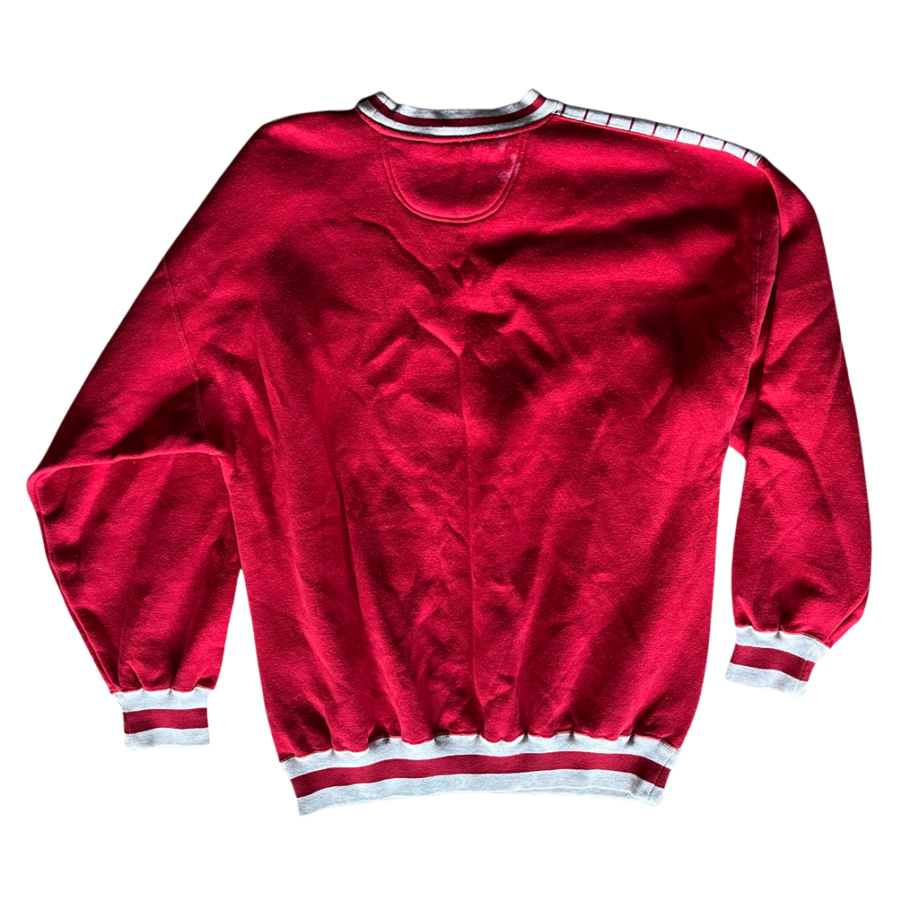 WESTSIDE STOREY VINTAGE | VINTAGE 90S CHIEFS COLOR BLOCK STRIPED SWEATSHIRT - Westside Storey