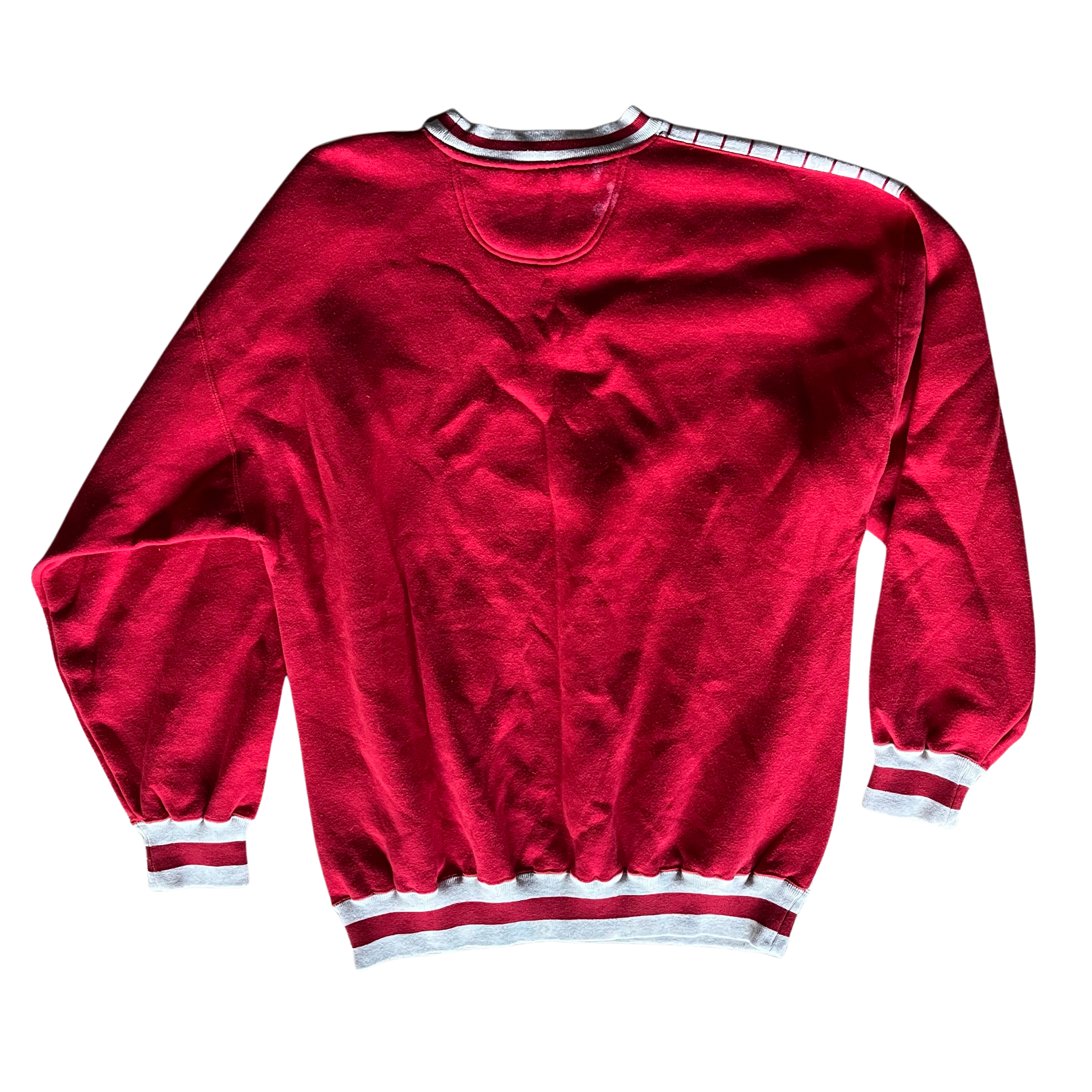 WESTSIDE STOREY VINTAGE | VINTAGE 90S CHIEFS COLOR BLOCK STRIPED SWEATSHIRT - Westside Storey